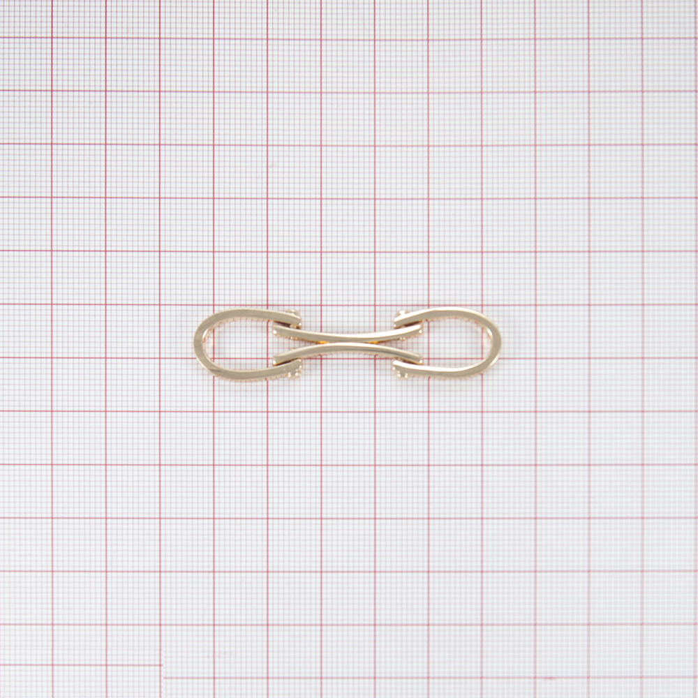 Перетяжка Пенсне 57*14мм GOLD. Перетяжка металл