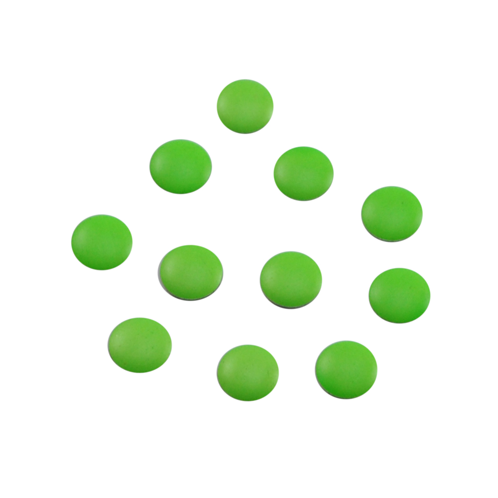 Стразы неон клеев. круг 5мм зеленый (acid lt.green)  14,4тыс.шт; уп. Стразы клеевые флуоресцентные