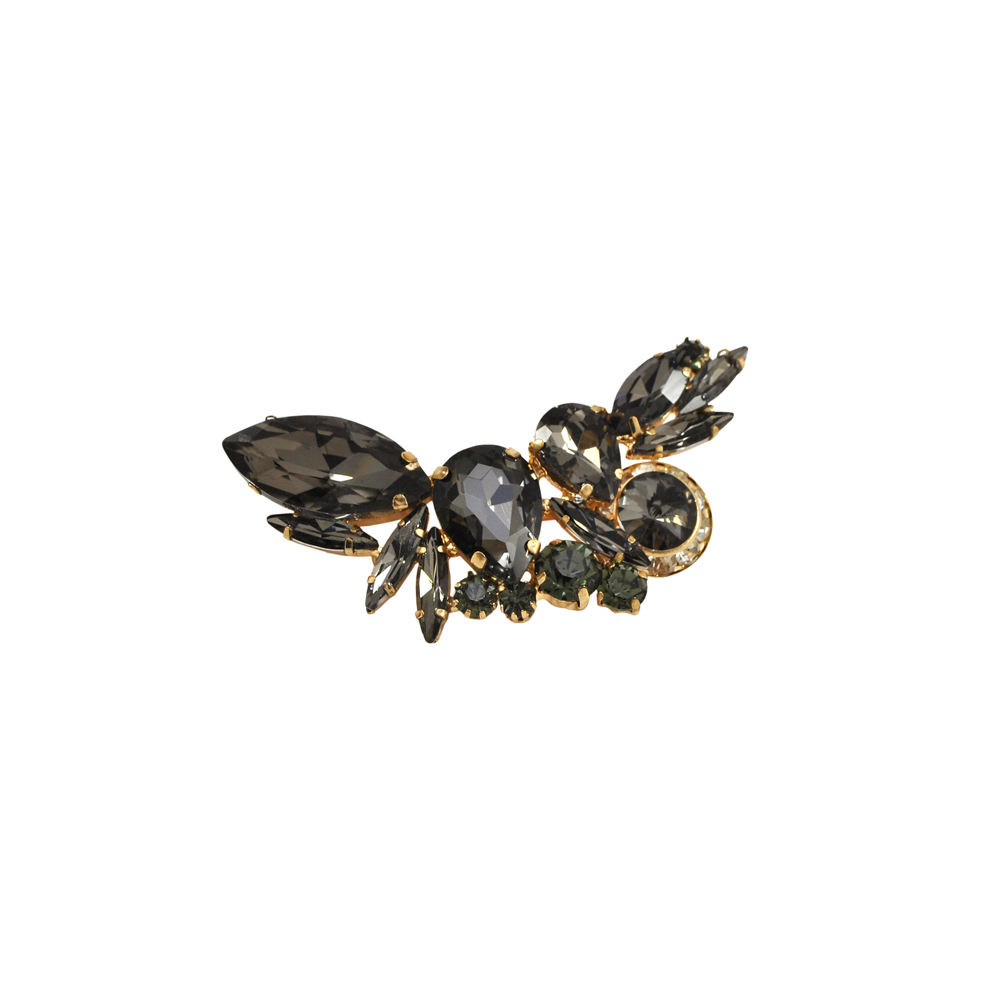 Краб металл Муравей 3.5*3.5см GOLD, Black diamond камни. Крабы Металл Геометрия Декор