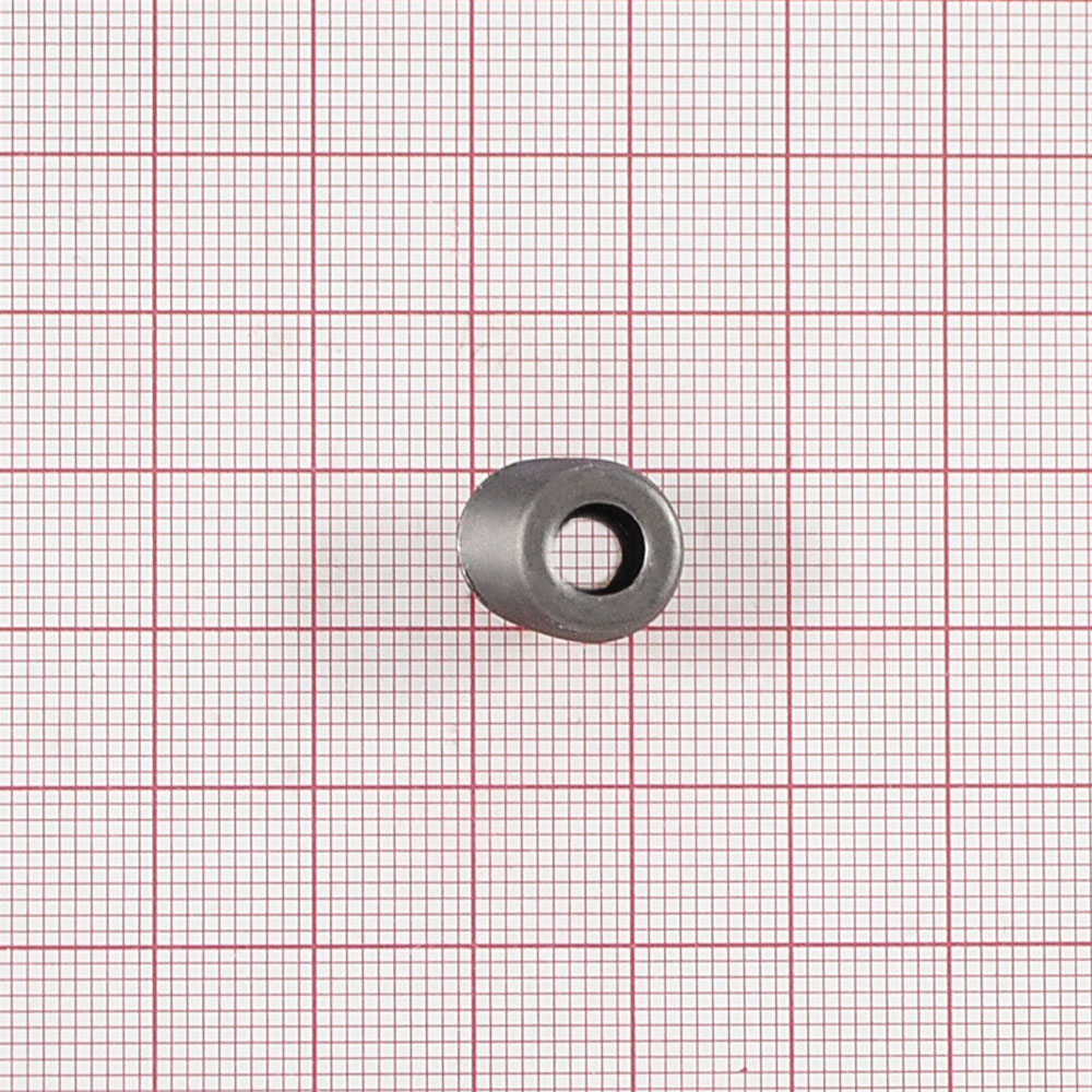 Петля обувная металл, 14*11*11мм, матовый никель блек, шт. Петля обувная