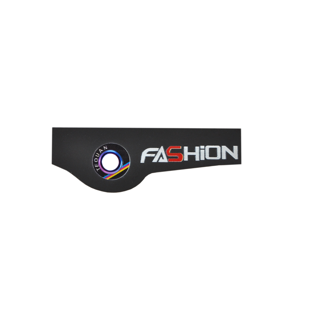 Лейба полиуретан с хольнитеном FASHION, 2,5*6.8см, черный, белый, фиолетовый, синий, красный, шт. Лейба Кожзам