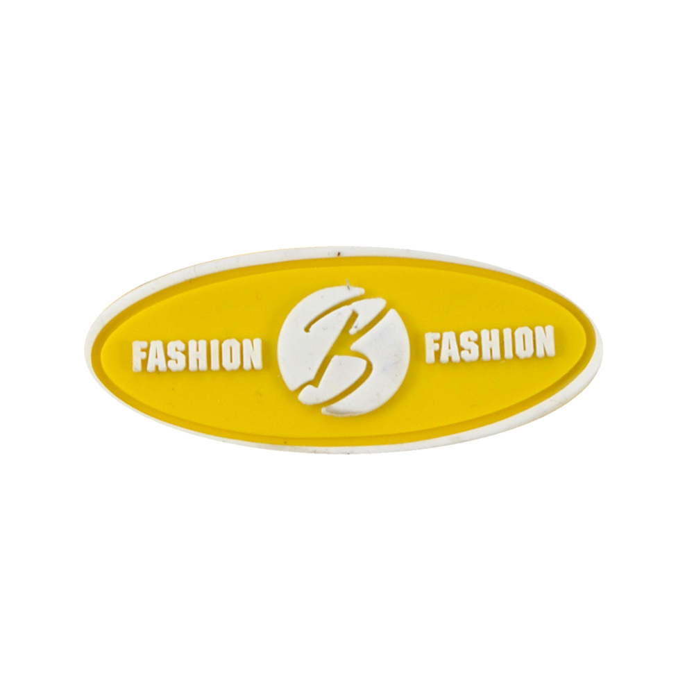 Лейба резиновая Fashioh B.2*5см желтый, белый шт. Лейба Резина