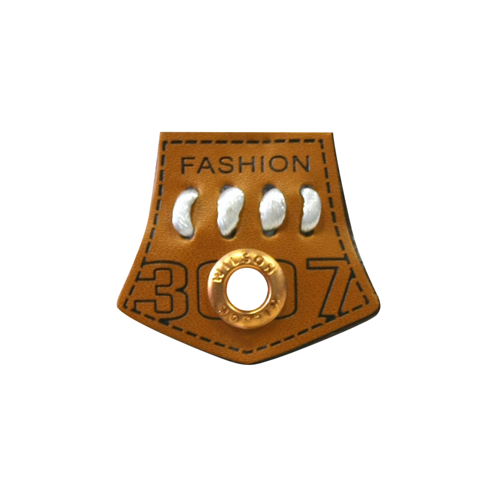 Лейба кожзам FASHION 35*40 коричневый, черный лого шнуровка, блочка. Лейба Кожзам