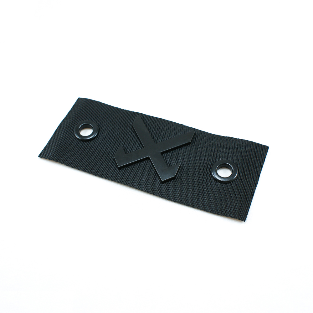 Лейба ткань, металл Х 5,2*12см черный, шт. Лейба Ткань