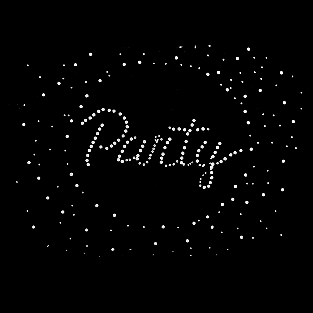 Термоаппликация Party /250х290(410х440)мм/SS-6,10,16, белый, шт. Аппликации клеевые Рисунки из страз