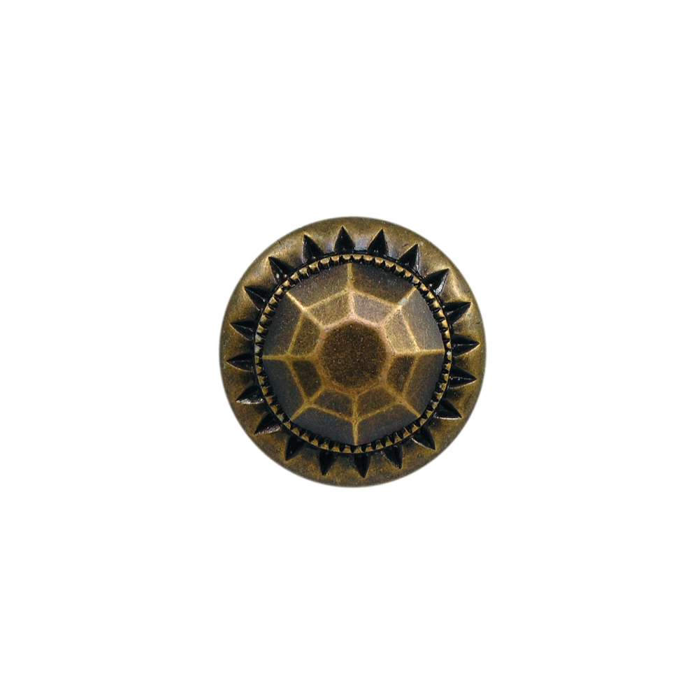 Пуговица TR-1059-40 Черепаха ANT 24мм. Пуговица металлизированная