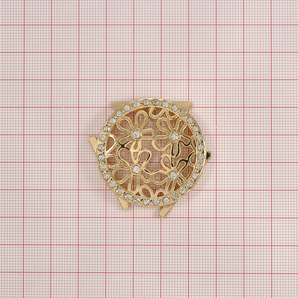 Краб металл ZC-9160 /краб/ GOLD, шт. Крабы Металл Геометрия Декор