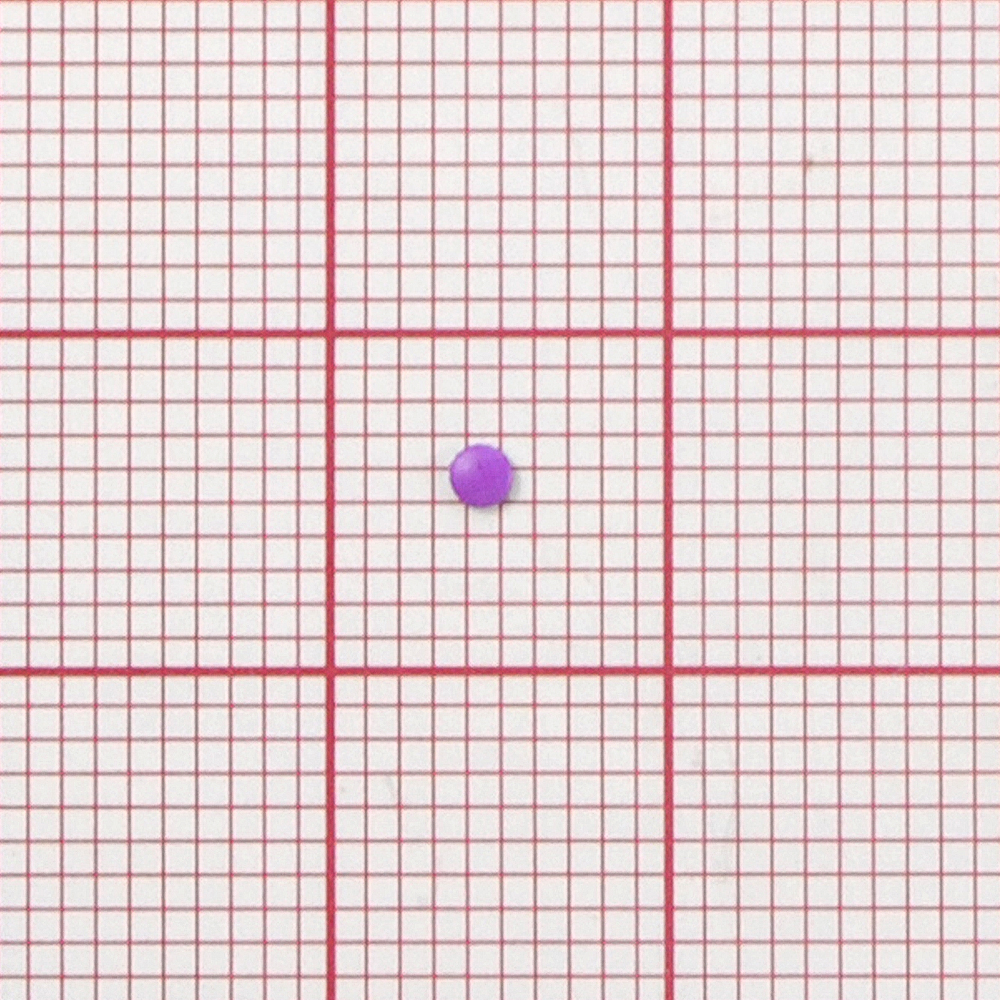 Стразы неон клеев. круг 2мм фиолетовый (acid purple)  144тыс.шт; уп. Стразы клеевые флуоресцентные