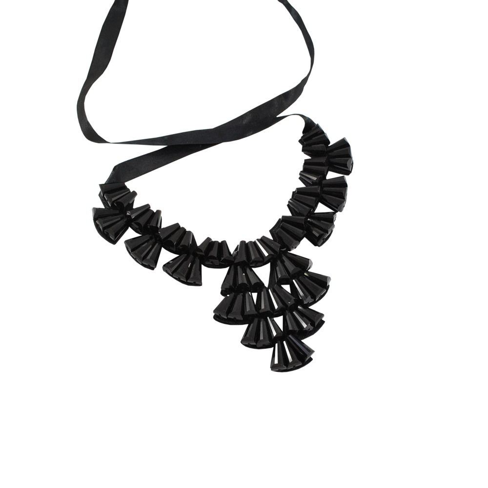 Воротник FY-213 Пагода 2 уровня черные колокольчики, шт. Воротники