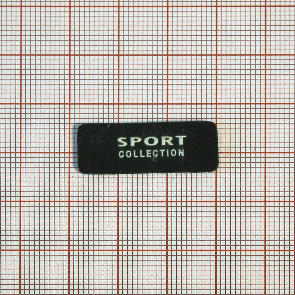 Лейба резиновая № 381б Sport Coll. 28*10мм /без гл.мал.. Лейба Резина