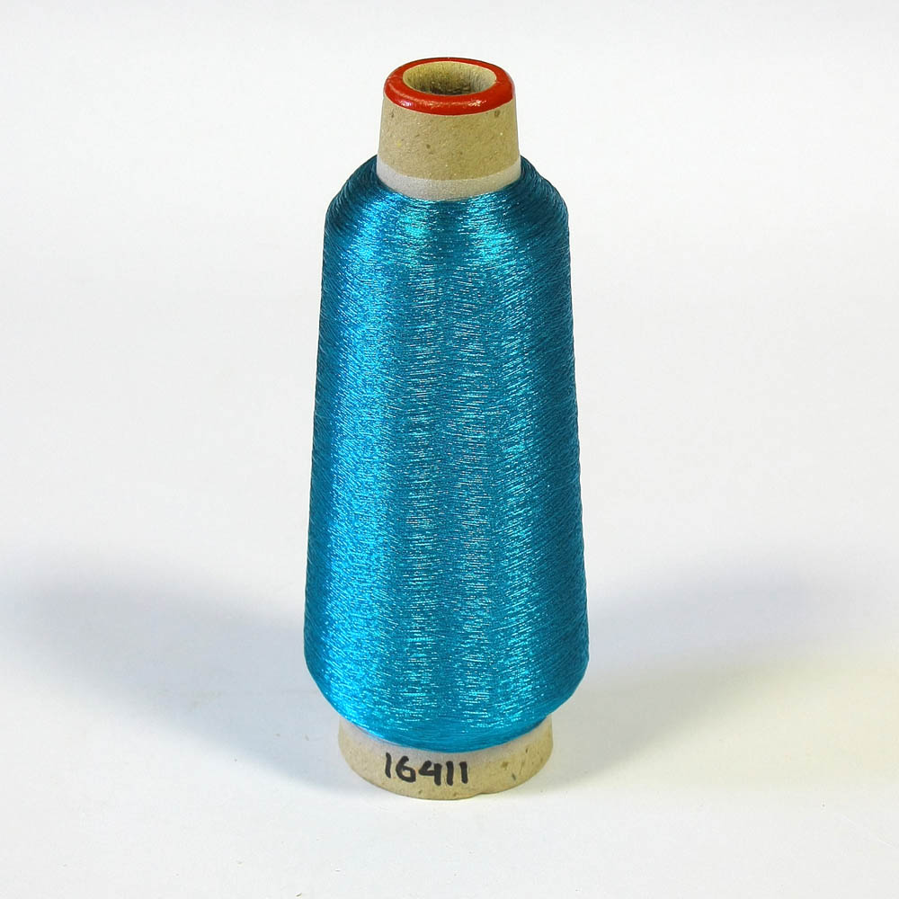 Нитка люрекс S-19 голубая /100г/ . Нитка Люрекс