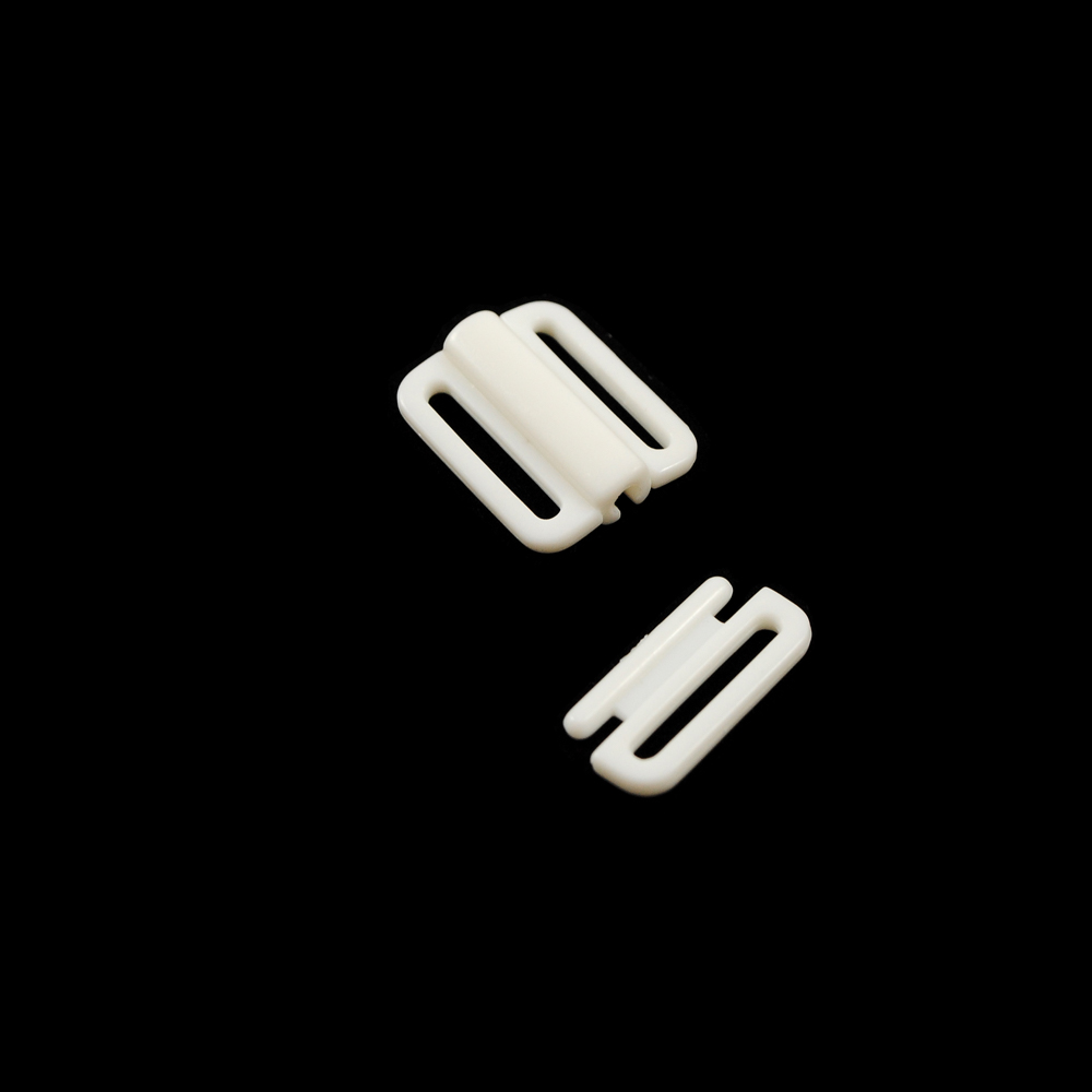 Застежка бельевая XZE-15 бел. 15мм, 1т.шт, уп. Застежка бельевая