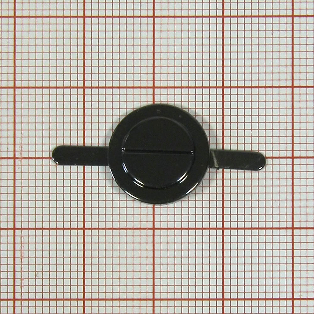 Краб металлический 20352 кругл. Болт BLACK NIKEL, шт . Крабы Металл Геометрия