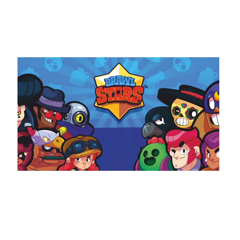 Термоаппликация Brawl Stars №15-15 (коллаж) 7,3*13см, шт. Термопереводки Детские