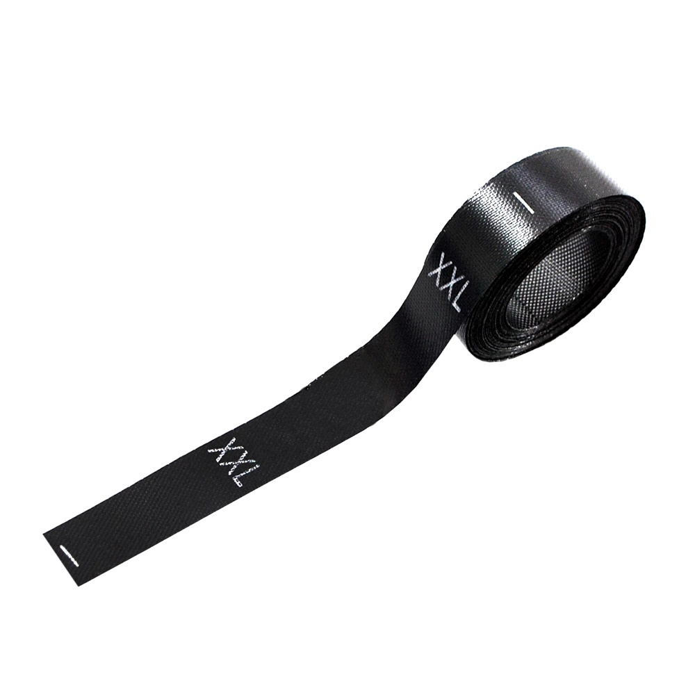 Размерник нейлон черный  XXL /1250шт/, 50м. Размерник накатанный нейлон