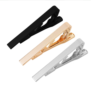 Зажим для галстука, 5,5*0,65см, черный, шт. Зажим