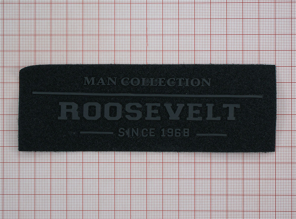 Лейба войлок и резина Roosevelt 15,5*5,5см черный. Лейба Войлок, Ворс