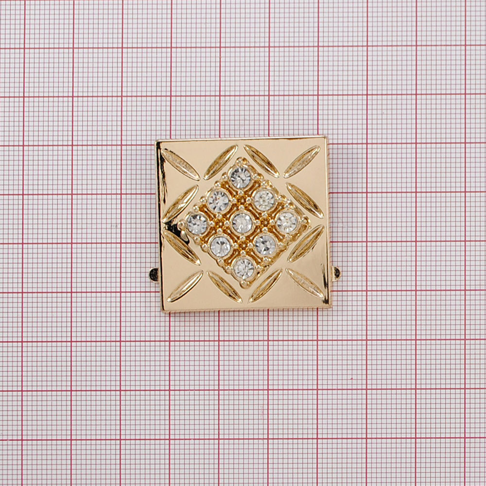 Краб металл GOLD, шт. Крабы Металл Геометрия Декор