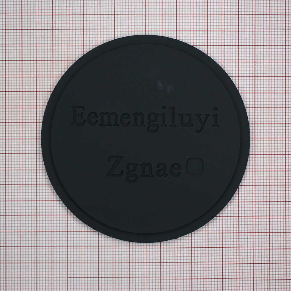 Лейба резиновая "Eemengiluyi" 13,5см круглая черный. Лейба Резина