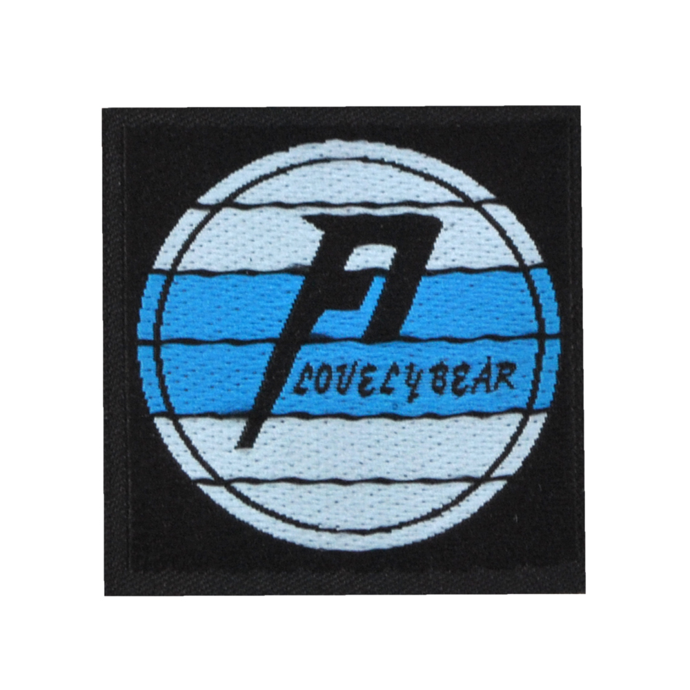 Лейба ткань F1, 4*4см, черный, белый, голубой, шт. Лейба Ткань