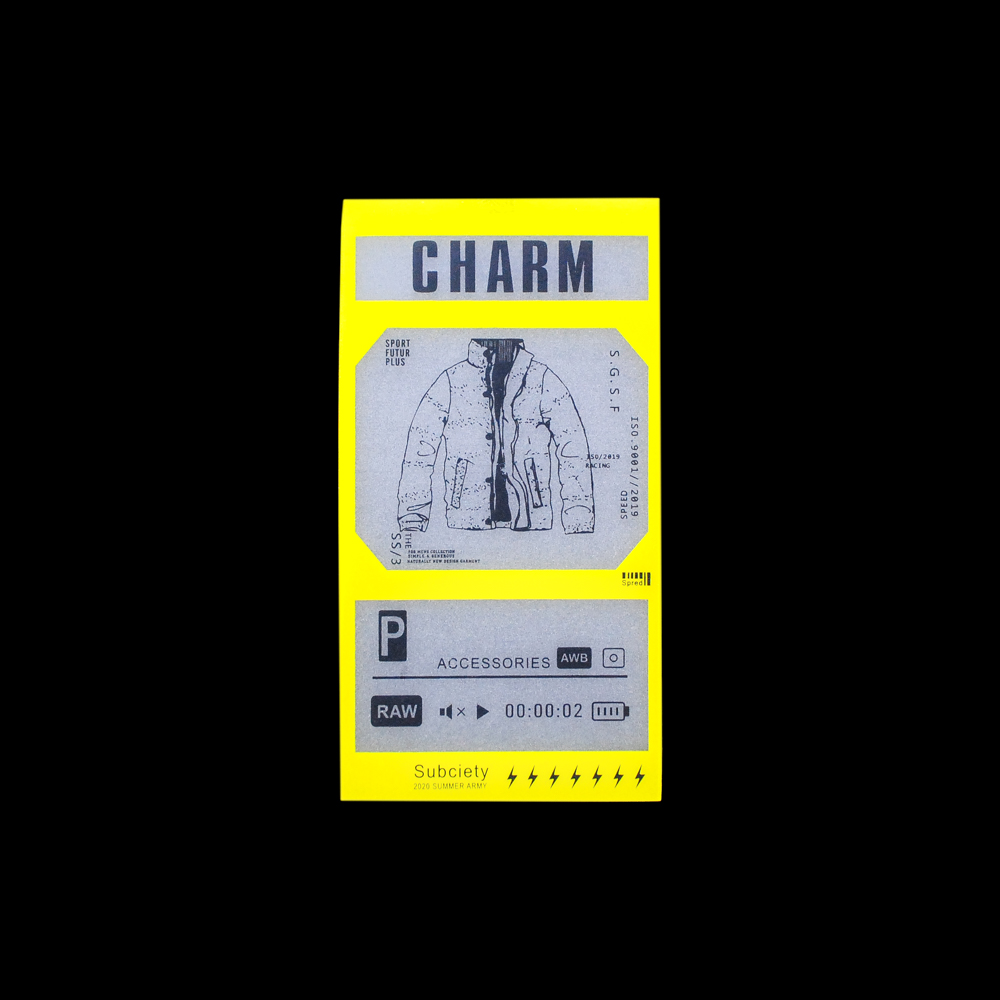Лейба резиновая Куртка Charm, 7.5*14см, прозрачный, желтый, черный, шт. Лейба Резина