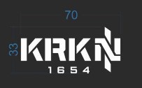 Термотрансфер DTF, Kraken, 7*3,3см, шт. Термотрансфер