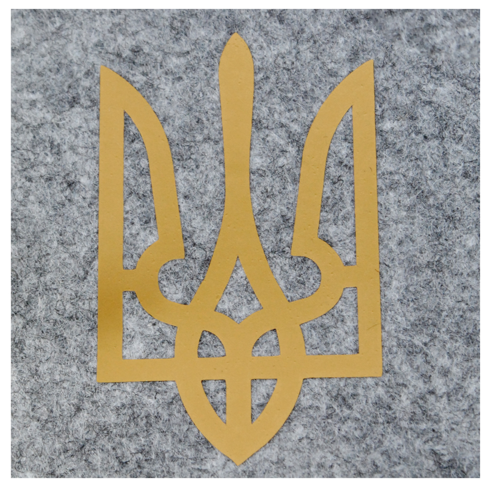 Аппликация, Герб, 3,9*6,5см, плоттер, плёнка 53348, шт. Термоаппликация плоттер/лазер