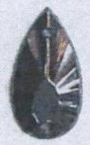 Стразы стекл. пришивные Капля грани (9*16мм) BN, 1тыс.шт. Стразы пришивные