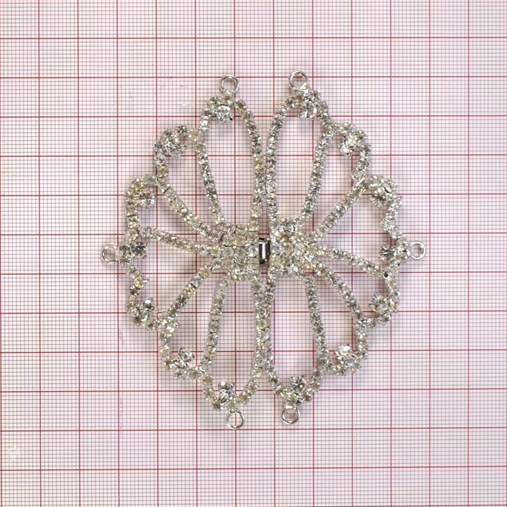 Крючок шубный 5397 NIKEL  шт. Клипсы шубные, крючки