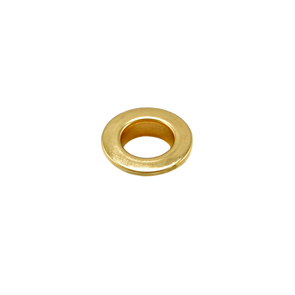 Люверс металл 12*22мм сталь, gold, 1т.шт.. Блочка / Люверс