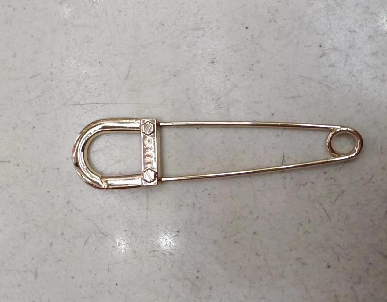 Булавка металл 80 мм, ROSE GOLD, шт. Булавки