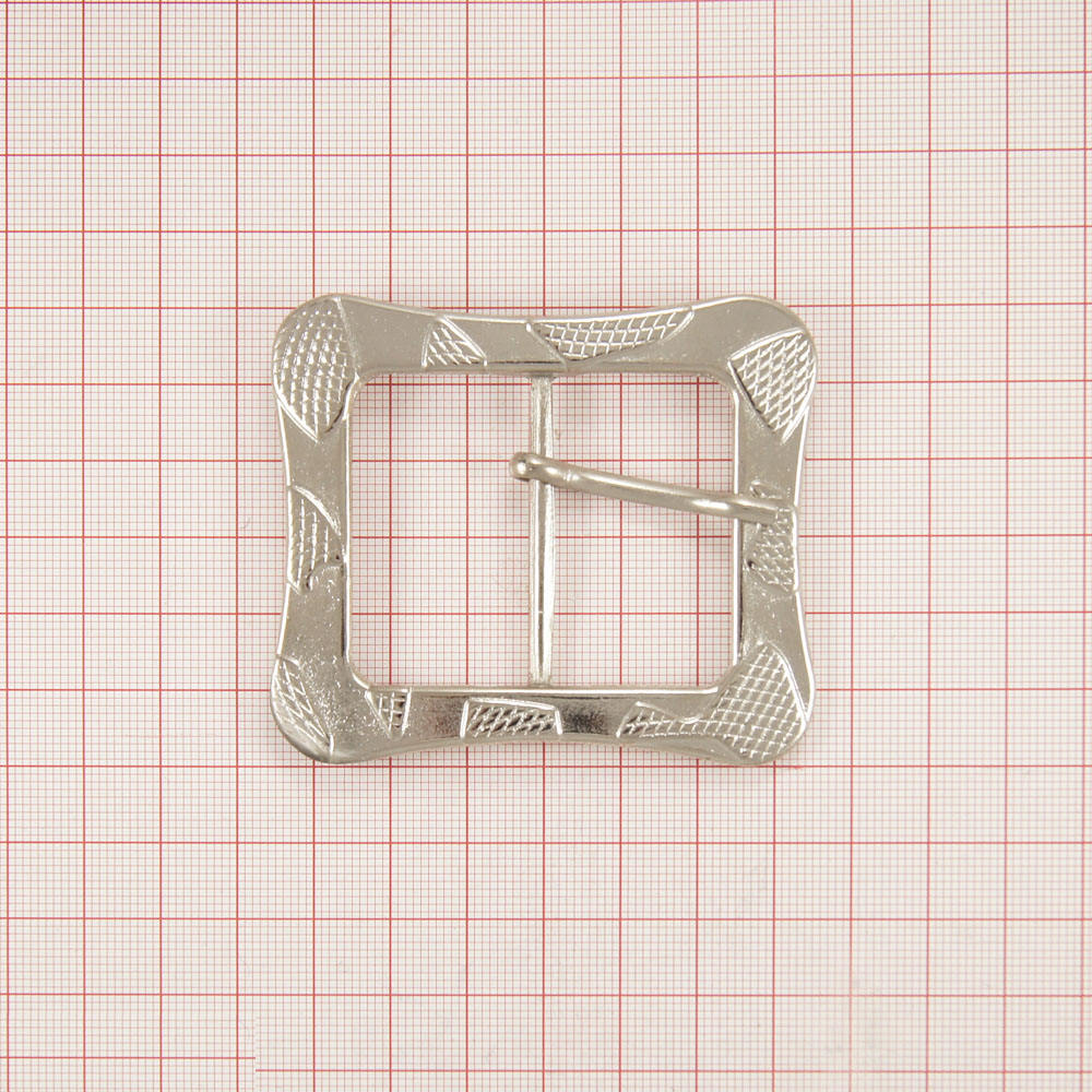 Пряжка  TA 812 nickel, 40мм. Пряжка накладка