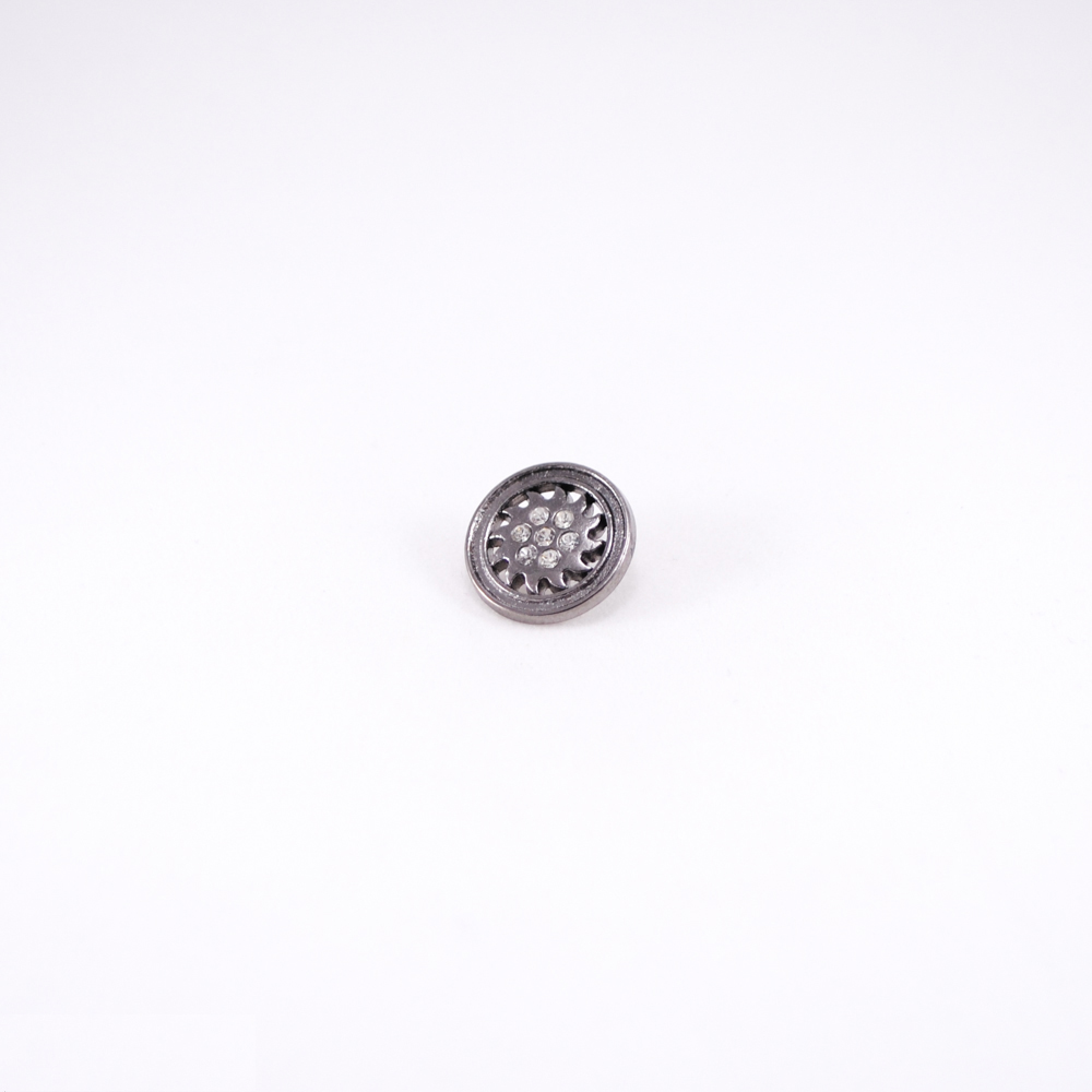 Пуговица AD-10-28 BN 17мм. Пуговица металлическая