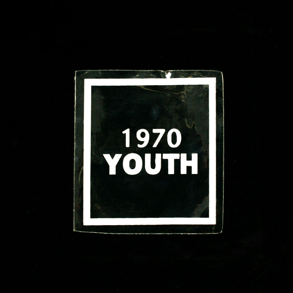 Аппликация клеенка пришивная Youth 8,5*9см прозрачн., белый лого, шт. Аппликации Пришивные Резина, Силикон