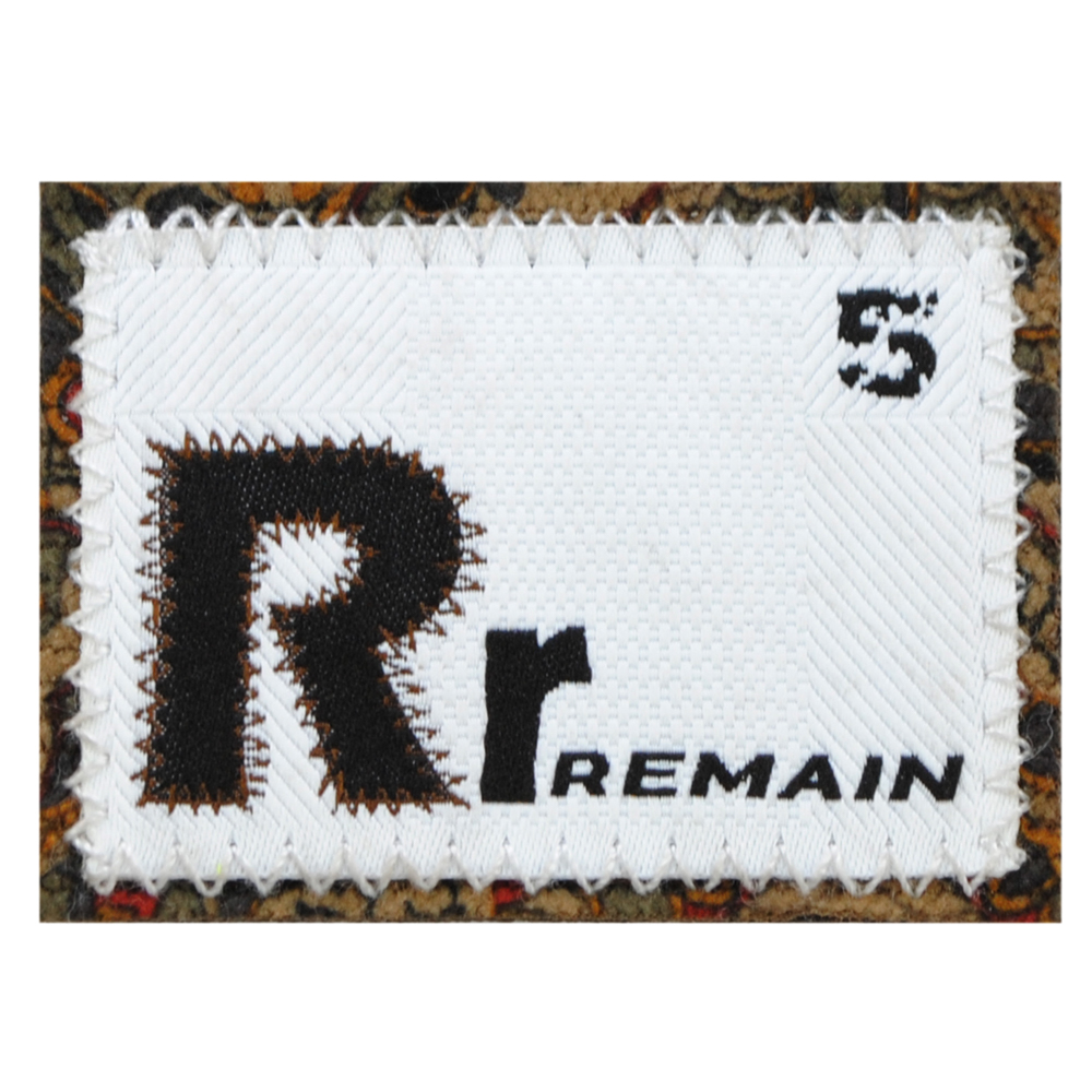 Лейба ткань. R remain, 4*5,5, бел., шт. Лейба Ткань