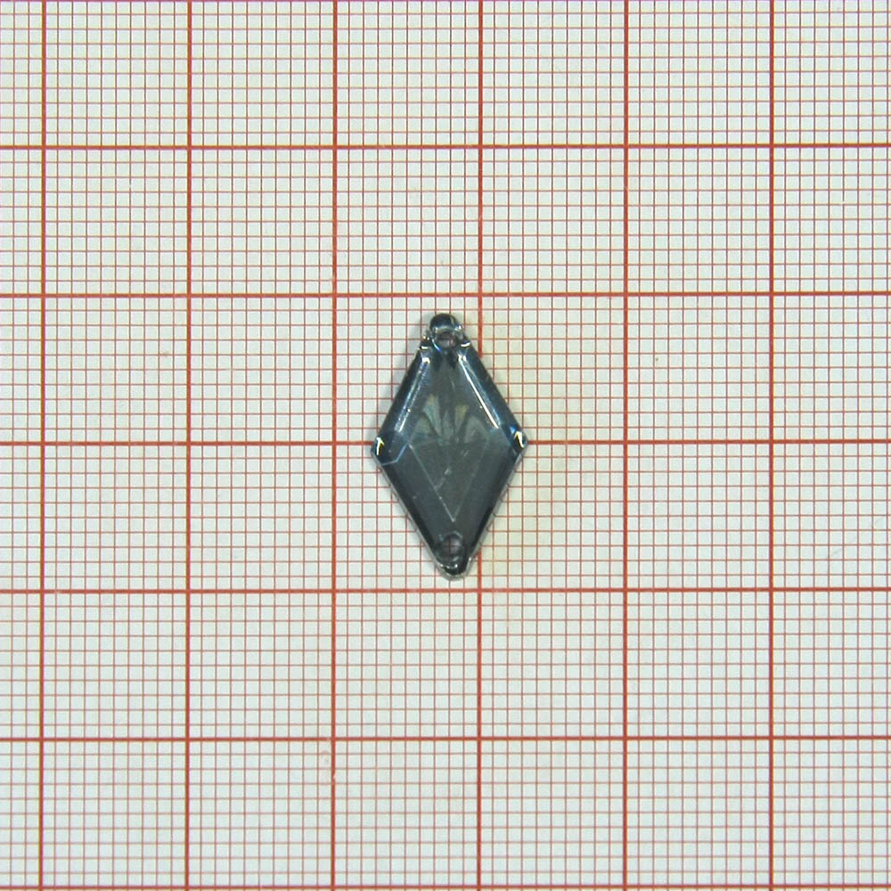 Стразы Д пришивн. ромб 11*18мм серый 6, 1тыс.шт. Стразы пришивные