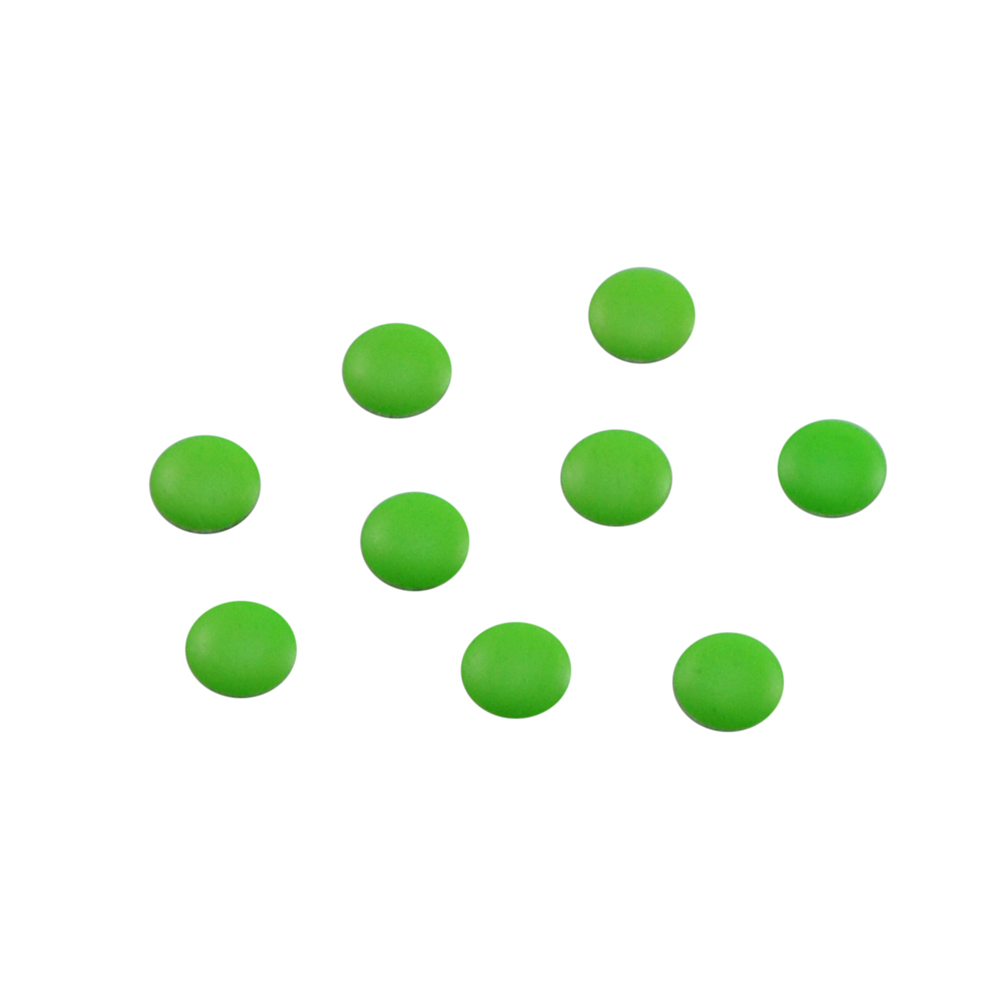 Стразы неон клеев. круг 4мм зеленый (acid lt.green)  28,8тыс.шт; уп. Стразы клеевые флуоресцентные