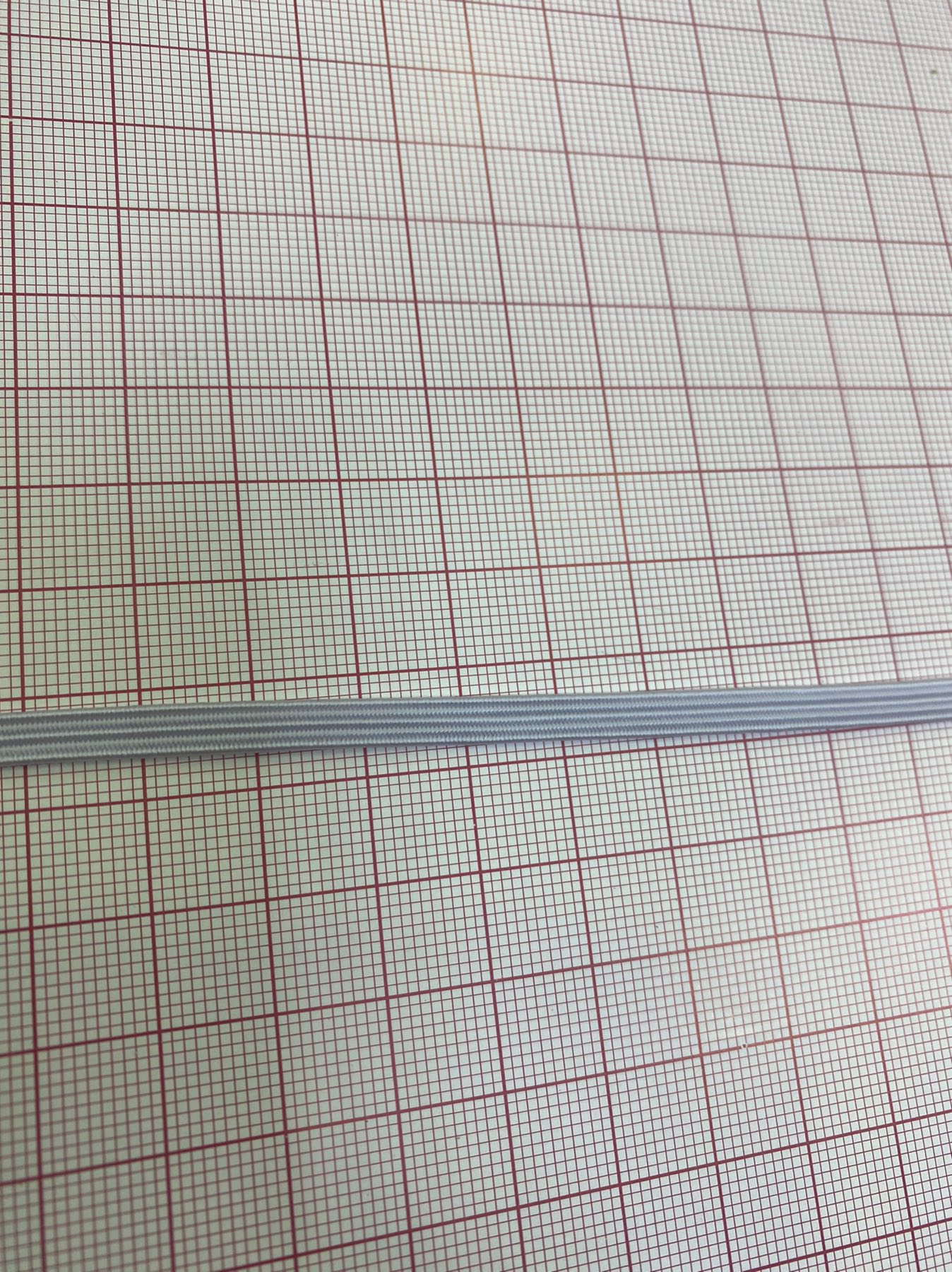 Резинка бельевая 5мм С, белый, 130м. Резинка