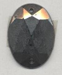 Стразы стекл. пришивные овал (13*18мм) BN, 1тыс.шт. Стразы пришивные