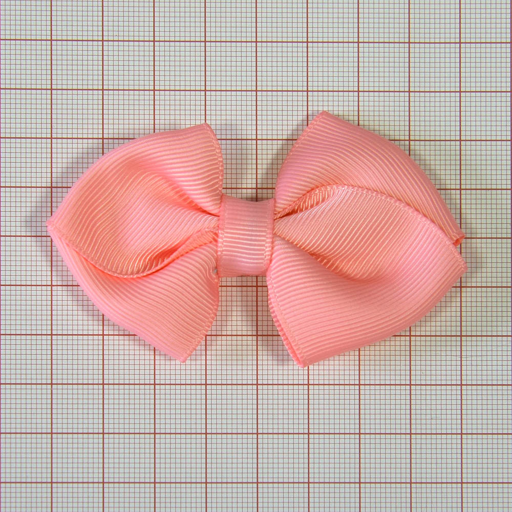 Аппликация декор обувная HHB109 розовый бантик Стяжка, шт. Аппликации Пришивные Цветы Банты