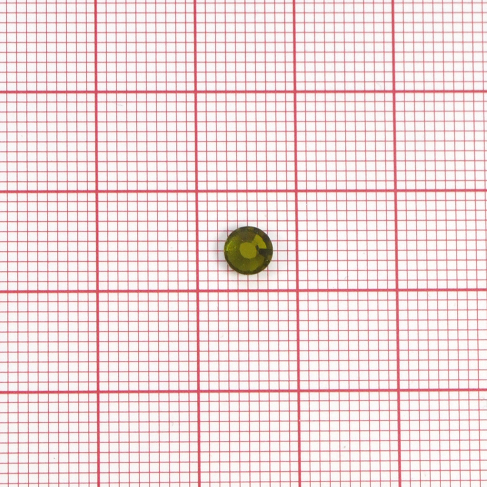SW Камни клеевые/Т/SS20 оливковый(olivine), 1уп /14,4тыс.шт/. Стразы DMC 100-1000 гросс