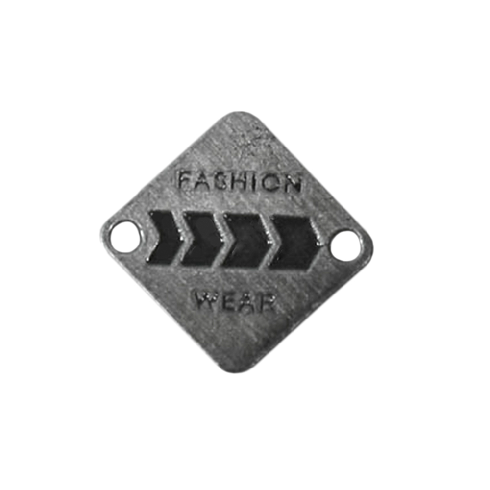 Лейба металл Fashion Wear Указатель old silver. Лейба Металл