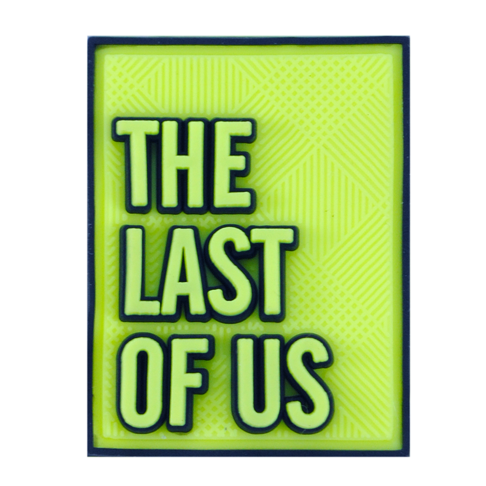 Лейба рез. The last of us, 4,7*3,5см, зеленый, черн., шт. Лейба Резина