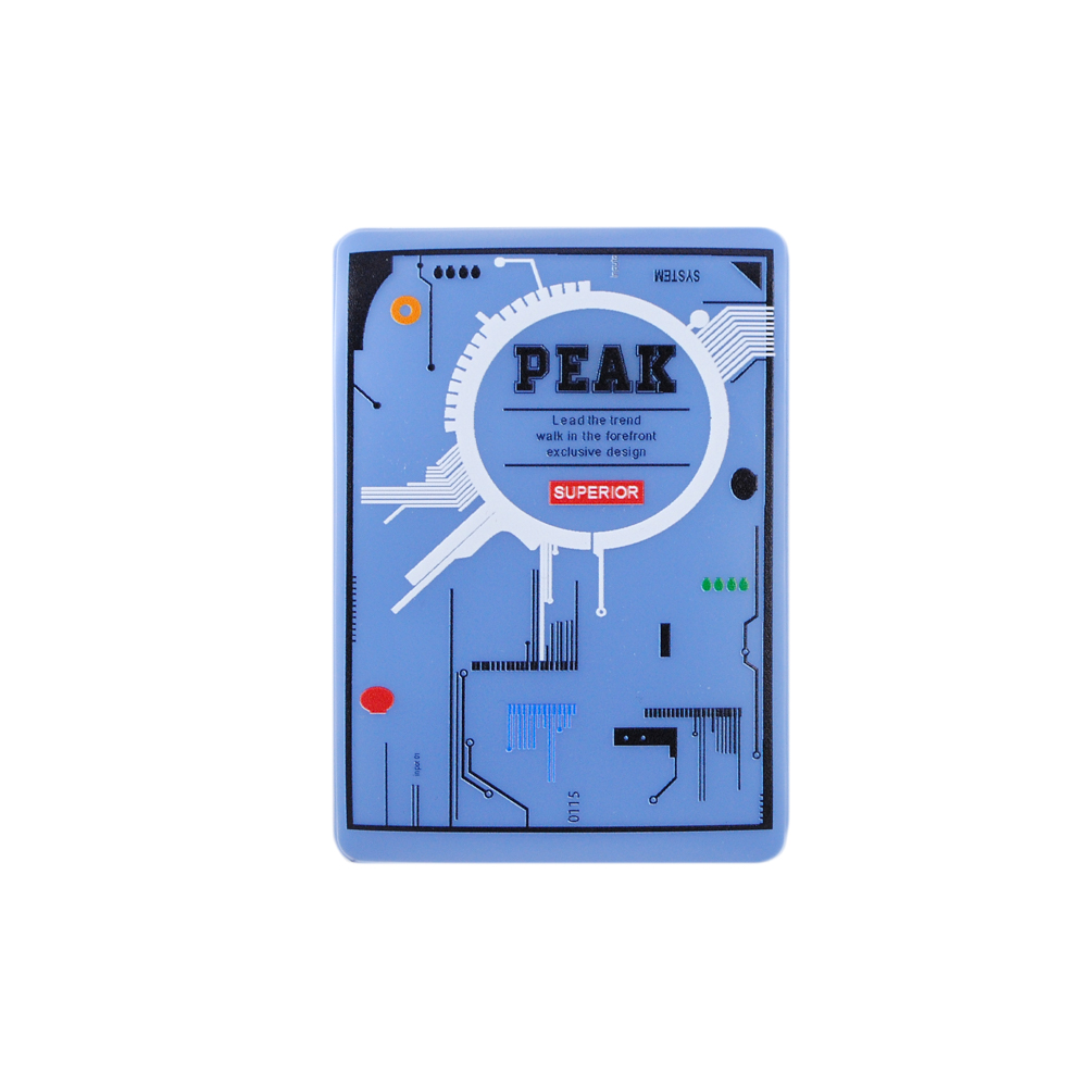 Лейба резиновая PEAK, 7*10см, синий, черный, белый, красный, шт. Лейба Резина