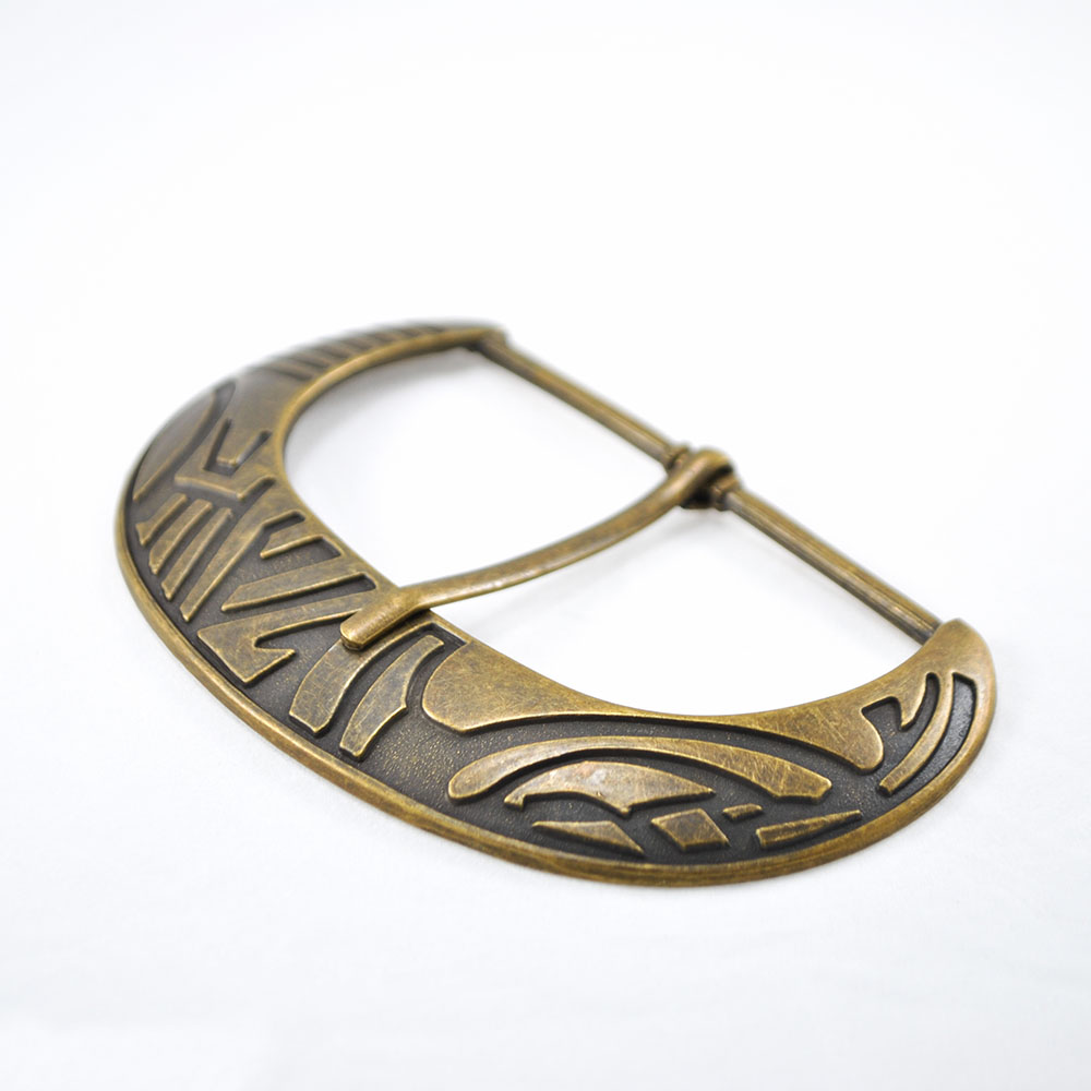 Пряжка металл A8674 7см ANTIK brass . Пряжка