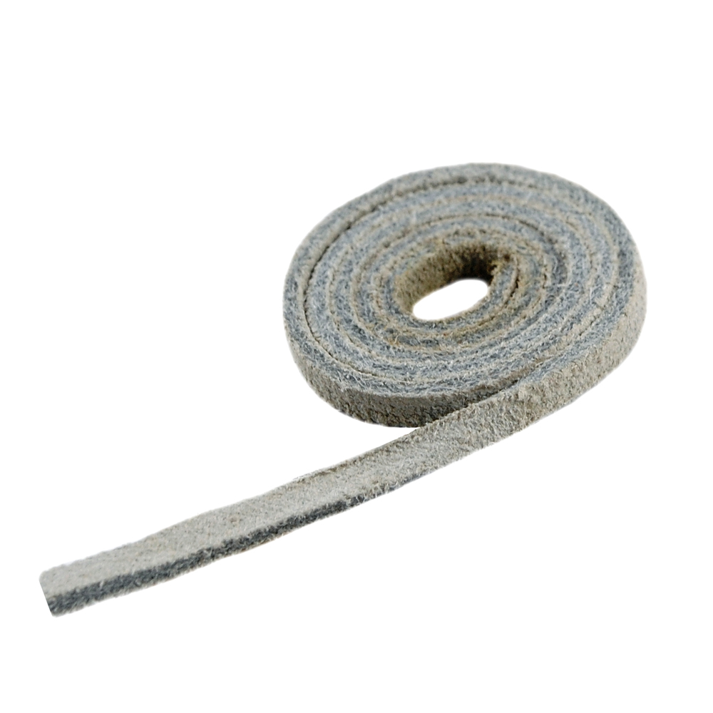 Тесьма кожаная 4мм грязно-голубая. Тесьма Кожзам, Кожа