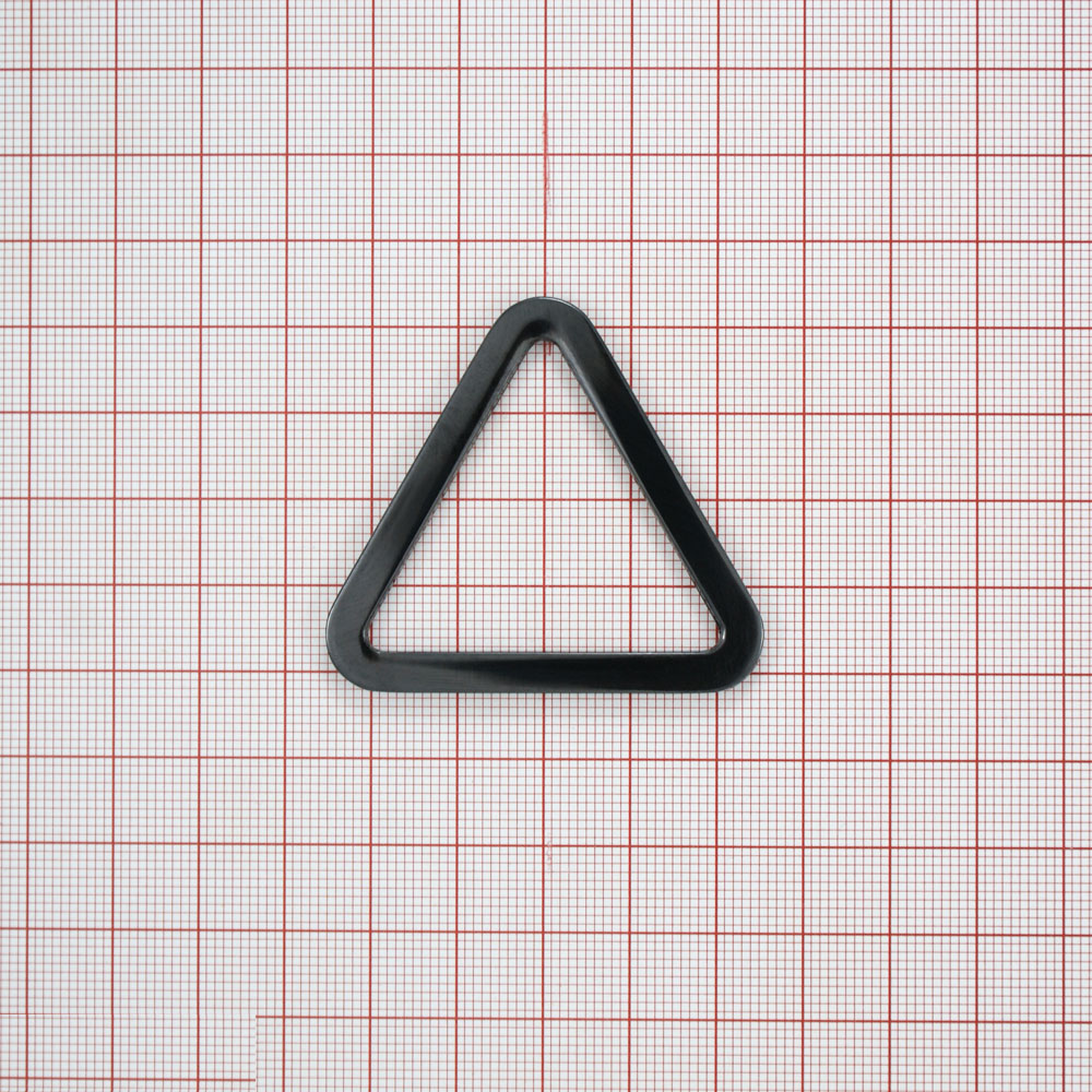 Треугольник металл 5170 BLACK NIKEL 4см . Перетяжка металл Треугольник