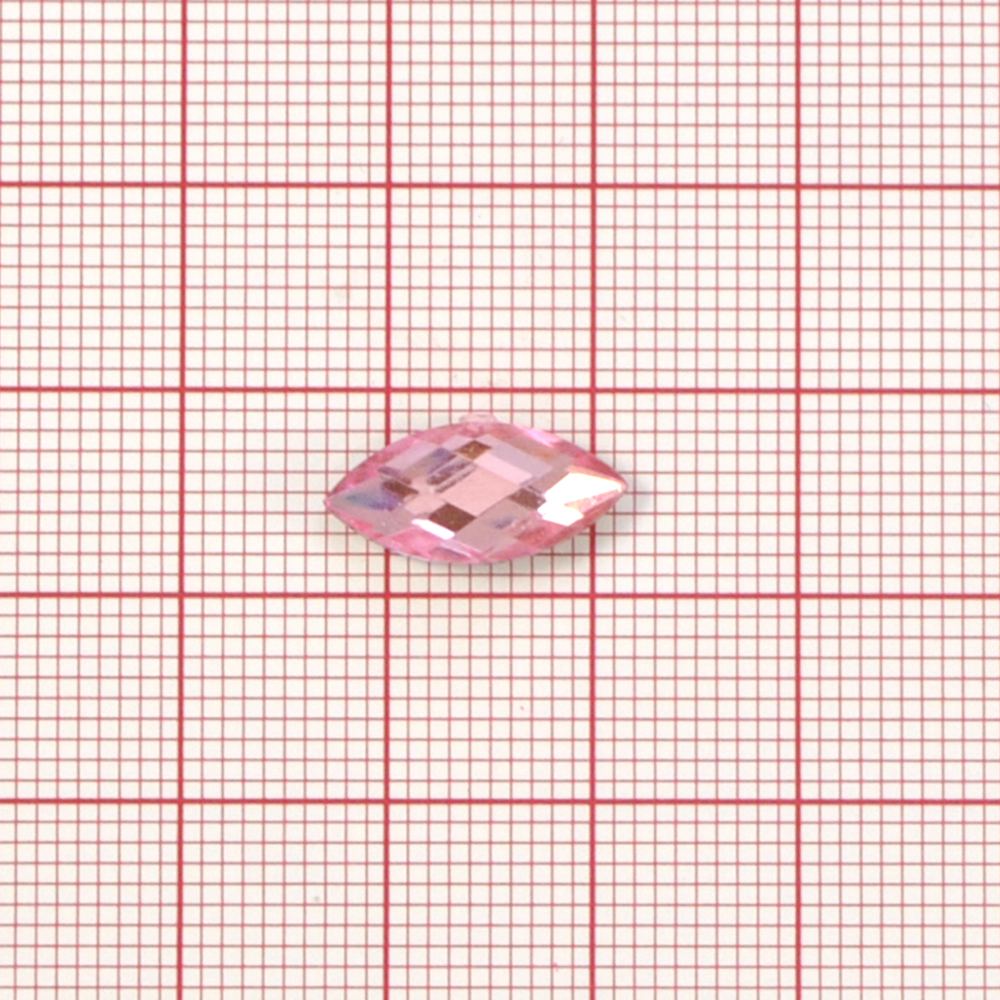 Стразы Д на клей, капля 7*15мм св-розов 13, 1тыс.шт. Стразы на клей