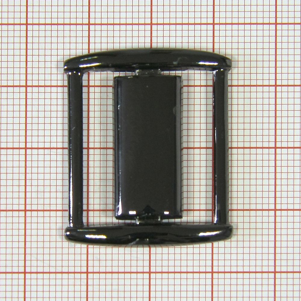 Перетяжка метал 18300 25мм BLACK NIKEL . Перетяжка металл