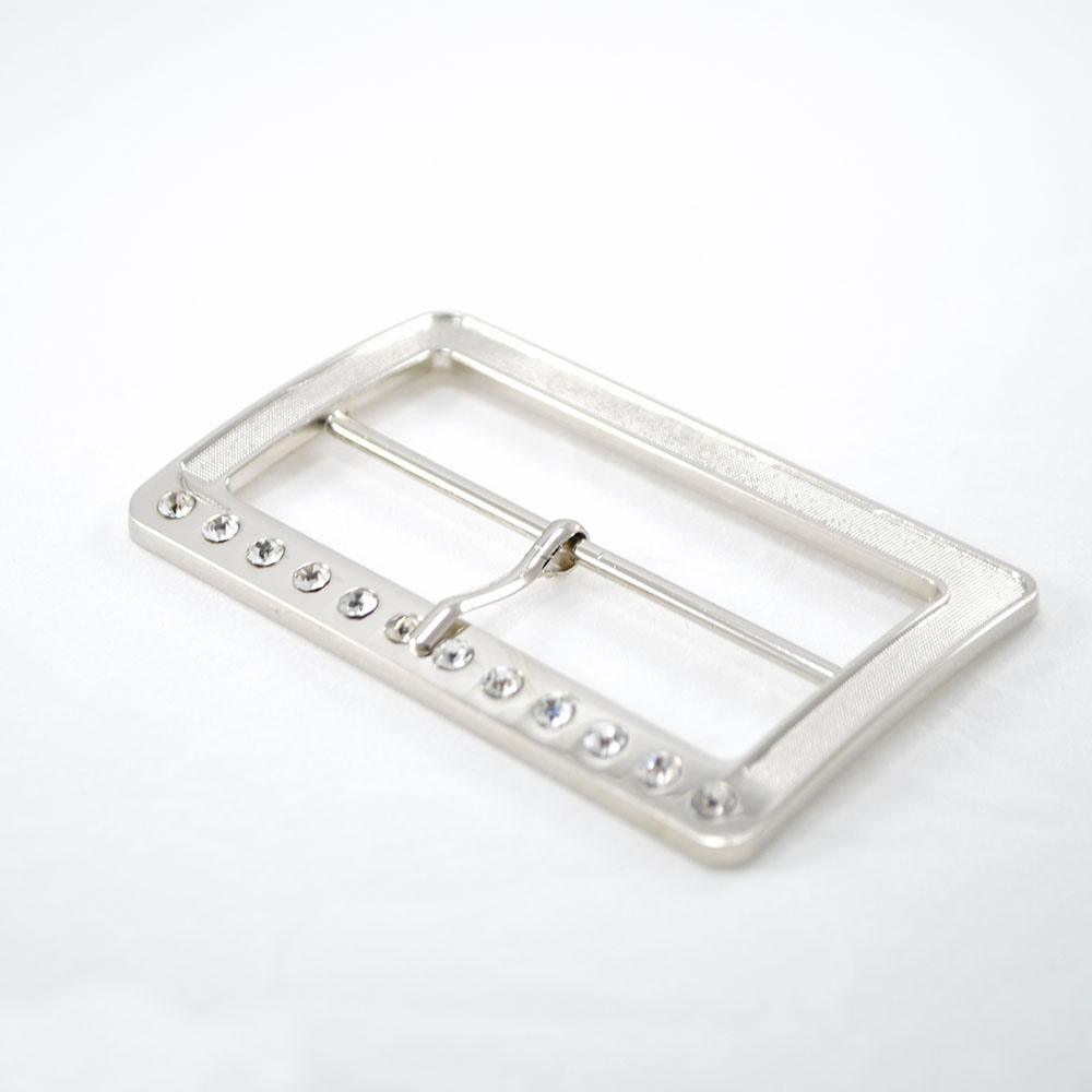 Пряжка метал A1232 NIKEL /7см/. Пряжка